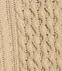 L.L.Bean Fisherman Cable Knit Sweater, Color:Beige - Image 5