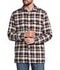 L.L.Bean Fleece-Lined Flannel Long Sleeve Woven Shirt - Image 1