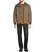 L.L.Bean Fleece-Lined Insulated Warm-Up Jacket, Color:Taupe Brown - Image 3