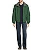 L.L.Bean Fleece-Lined Insulated Warm-Up Jacket, Color:Rain Forest - Image 3