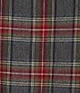 L.L.Bean Large Plaid Flannel Robe, Color:Grey Stewart - Image 3