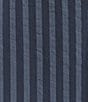 Color:Navy - Image 4 - Madras Vertical Stripe Seersucker Short Sleeve Shirt