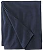 L.L.Bean Maine Twill Bed Blanket, Color:Mariner Blue - Image 1