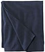 Color:Mariner Blue - Image 1 - Maine Twill Bed Blanket