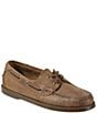 Color:Light Brown - Image 1 - Men's Casco Bay Boat Shoes