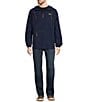 L.L.Bean Mountain Classic Anorak Jacket, Color:Nautical Navy - Image 3