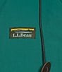 L.L.Bean Mountain Classic Anorak Stand Collar Long Sleeve Kangaroo Pocket Quarter-Zip Pullover Jacket, Color:Antique Green - Image 4