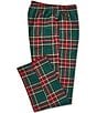 L.L.Bean Multi Plaid Flannel Sleep Pants, Color:Princess Mary - Image 1