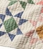 Color:Multi - Image 3 - North Star Patchwork Pattern Reversible Quilt