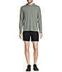 Color:Sea Green - Image 3 - Performance Stretch Everyday SunSmart Long Sleeve Hoodie T-Shirt