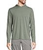 Color:Sea Green - Image 1 - Performance Stretch Everyday SunSmart Long Sleeve Hoodie T-Shirt