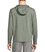 Color:Sea Green - Image 2 - Performance Stretch Everyday SunSmart Long Sleeve Hoodie T-Shirt