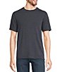 Color:Carbon Navy - Image 1 - Performance Stretch Everyday SunSmart Short Sleeve T-Shirt