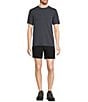 L.L.Bean Performance Stretch Multisport 7#double; Inseam Shorts, Color:Classic Black - Image 3