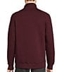 L.L.Bean Quilted 4-Button Snap Placket Sweatshirt, Color:Deep Wine - Image 2