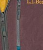 L.L.Bean Reversible Anorak Pullover, Color:Warm Gold Mallard Teal - Image 8
