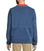 L.L.Bean Reversible Anorak Pullover, Color:Cherry Tomato/Iron - Image 4