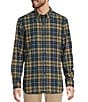 L.L.Bean Scotch Flannel Long Sleeve Woven Shirt, Color:Blue MacKellar - Image 1