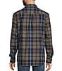L.L.Bean Scotch Medium Plaid Portuguese Flannel Long Sleeve Woven Shirt - Image 2