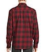 Color:Vintage Red Rob Roy - Image 2 - Scotch Red Plaid Portuguese Flannel Long Sleeve Woven Shirt