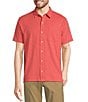 Color:Mineral Red - Image 1 - Stonecoast Performance Short Sleeve Woven Shirt