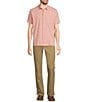 L.L.Bean Stonecoast Performance Short Sleeve Woven Shirt, Color:Mineral Red Floral - Image 3