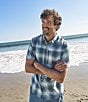Color:Rangeley Blue/Marine Blue - Image 5 - SunSmart® Cool Weave Short Sleeve Shirt