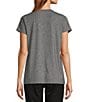 Color:Grey Heather Multi - Image 2 - L.L. Bean Everyday SunSmart® UPF 50+ Short-Sleeve Graphic Tee Shirt