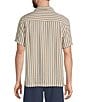 L.L.Bean Sunwashed Summer Stripe Short Sleeve Woven Shirt - Image 2