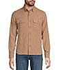 L.L.Bean Sunwashed Textured Long Sleeve Woven Shirt - Image 1