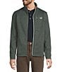 L.L.Bean Sweater Fleece Full-Zip Jacket, Color:Shadow Green - Image 1