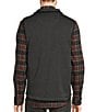 Color:Charcoal Grey Heather - Image 2 - Sweater Fleece Vest