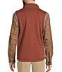 L.L.Bean Sweater Fleece Vest, Color:Red Chestnut - Image 2