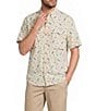 L.L.Bean Tropicwear Printed Short Sleeve Woven Shirt - Image 1