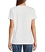 L.L.Bean Pima Cotton V-Neck Short Sleeve Tee Shirt - Image 3