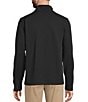 L.L.Bean VentureStretch Ottoman-Rib Quarter-Zip Pullover, Color:Midnight Black - Image 2