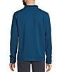 L.L.Bean VentureStretch Ottoman-Rib Quarter-Zip Pullover, Color:Dark Marine Blue - Image 2
