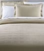 L.L.Bean Vintage Matelasse Block Patterned Cotton Sham, Color:New Khaki - Image 2