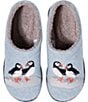 L.L.Bean Women's Daybreak Scuff Motif Puffin Slippers - Image 1