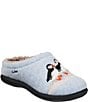 L.L.Bean Women's Daybreak Scuff Motif Puffin Slippers - Image 2