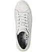 Color:White - Image 5 - Women's Eco Bay Leather Oxford Sneakers