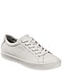 Color:White - Image 1 - Women's Eco Bay Leather Oxford Sneakers