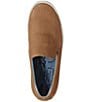 Color:Light Coffee/Slate Blue - Image 5 - Women's Eco Bay Leather Slip On Sneakers