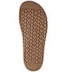 Color:Honey Brown - Image 6 - Women's Go-Anywhere Nubuck Leather Flip Flops