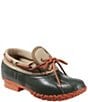Color:Tan/Forest Shade/Sail Orange - Image 1 - Women's Rubber Moc Canvas Water Shoes