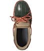 Color:Tan/Forest Shade/Sail Orange - Image 5 - Women's Rubber Moc Canvas Water Shoes
