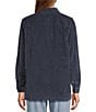 L.L.Bean Woven Comfort Corduroy Relaxed Button-Front Shirt, Color:Carbon Navy - Image 2