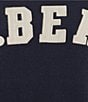 Color:Classic Navy - Image 5 - L.L.Bean®1912 Soft & Cozy Crew Neck Long Sleeve Logo Detail Sweat Shirt