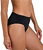 La Blanca Solid Mid Waist Bikini Swim Bottom - Image 3