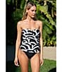 La Blanca Solid Mid Waist Bikini Swim Bottom - Image 5